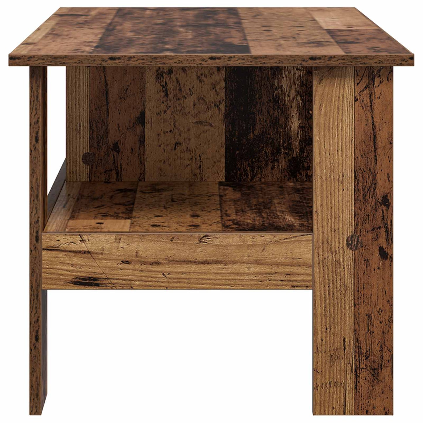Salontafel Oudhout 90 x 50 x 45 cm Bewerkt hout is nu te koop bij PeponiXL, paradijselijk wonen!