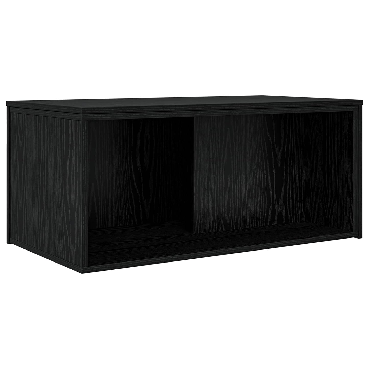 Koffietafel Set 2 pcs Zwart Eiken Bewerkt hout is nu te koop bij PeponiXL, paradijselijk wonen!