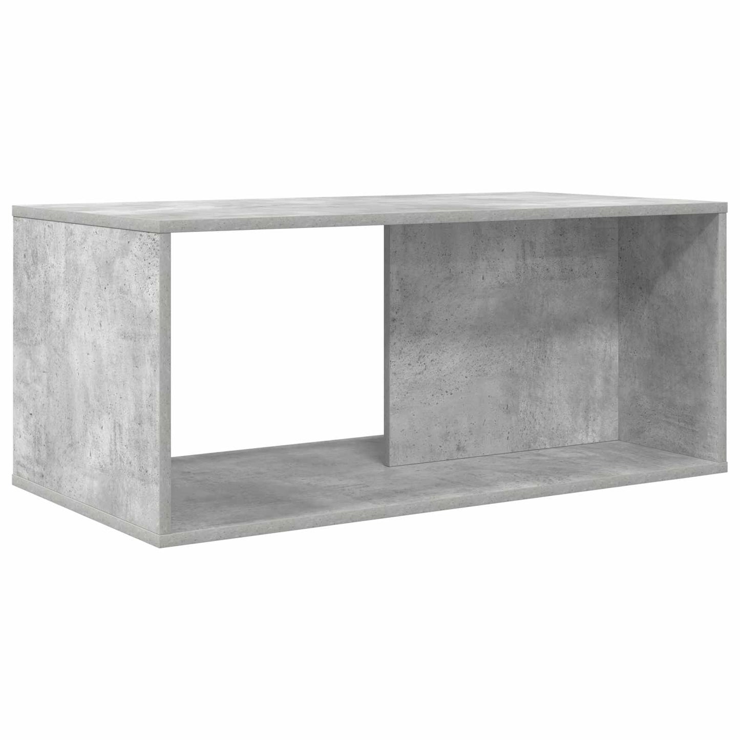 Koffietafel Set 2 pcs Beton Grijs Bewerkt hout is nu te koop bij PeponiXL, paradijselijk wonen!