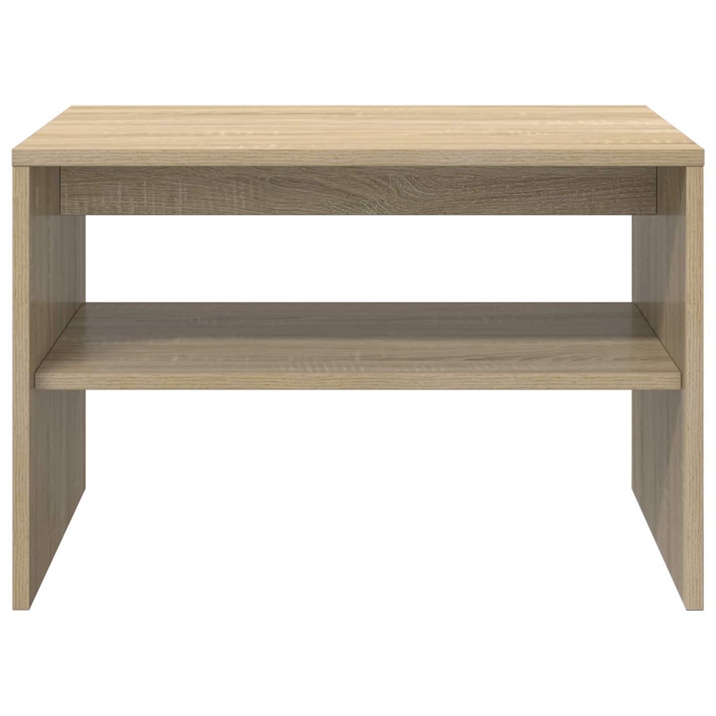 Salontafel Sonoma Eiken 60 x 50 x 40 cm Bewerkt hout is nu te koop bij PeponiXL, paradijselijk wonen!