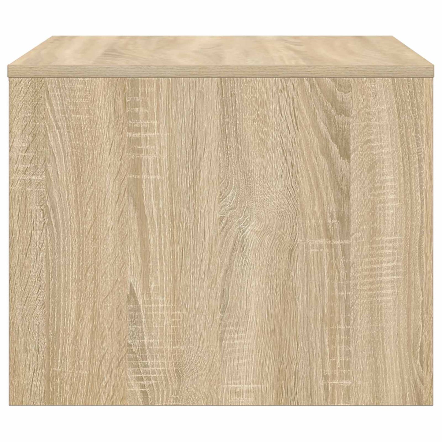 Salontafel Sonoma Eiken 60 x 50 x 40 cm Bewerkt hout is nu te koop bij PeponiXL, paradijselijk wonen!