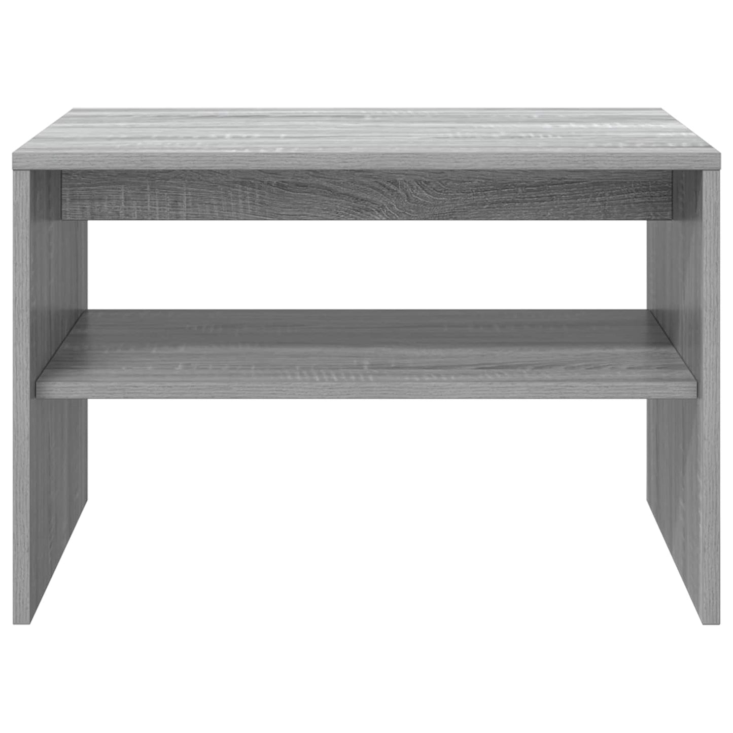 Salontafel Grijs Sonoma 60 x 50 x 40 cm Bewerkt hout is nu te koop bij PeponiXL, paradijselijk wonen!