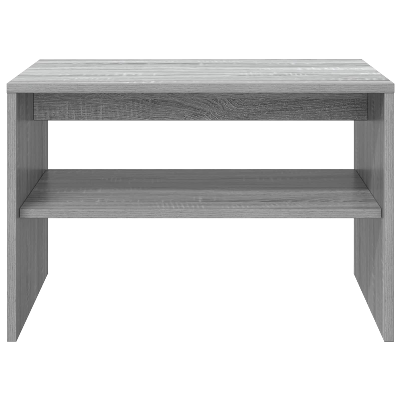 Salontafel Grijs Sonoma 60 x 50 x 40 cm Bewerkt hout is nu te koop bij PeponiXL, paradijselijk wonen!