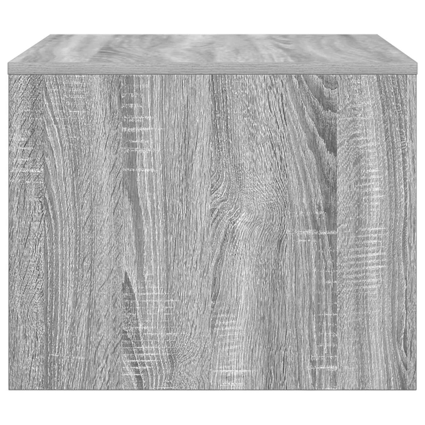 Salontafel Grijs Sonoma 60 x 50 x 40 cm Bewerkt hout is nu te koop bij PeponiXL, paradijselijk wonen!