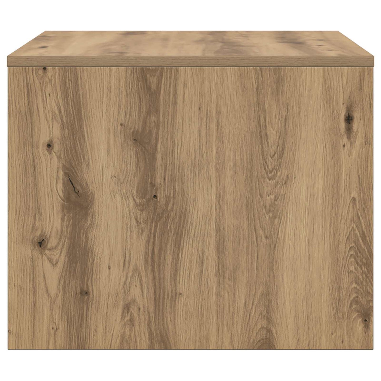 Salontafel Artisan Eiken 60 x 50 x 40 cm Bewerkt hout is nu te koop bij PeponiXL, paradijselijk wonen!