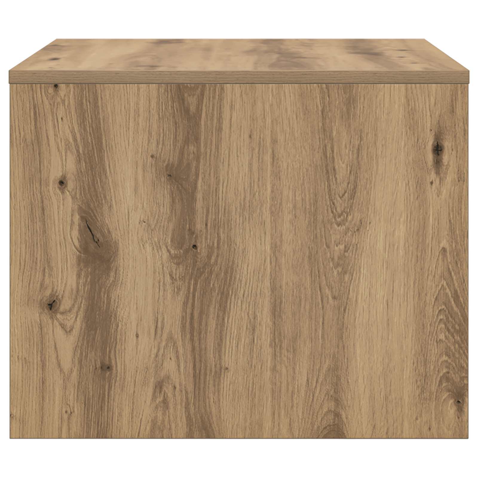 Salontafel Artisan Eiken 60 x 50 x 40 cm Bewerkt hout is nu te koop bij PeponiXL, paradijselijk wonen!