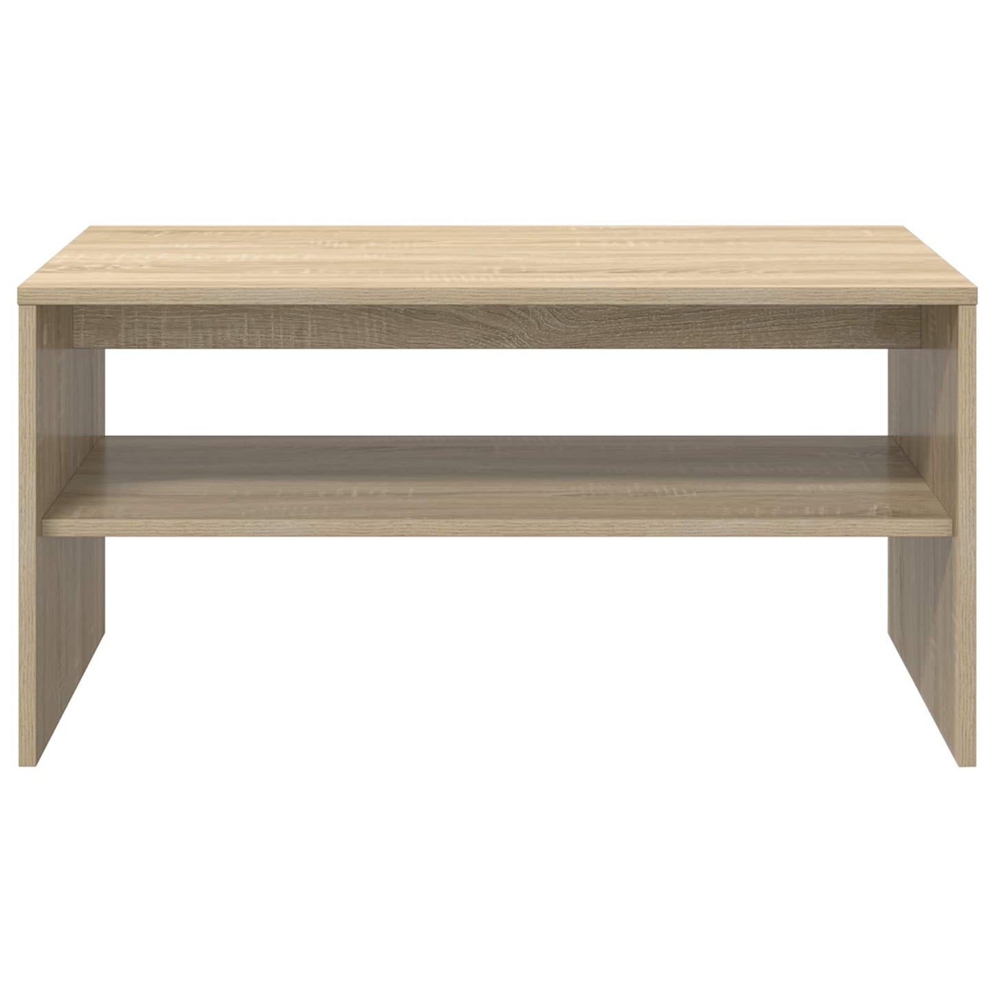 Salontafel Sonoma Eiken 80 x 50 x 40 cm Bewerkt hout is nu te koop bij PeponiXL, paradijselijk wonen!