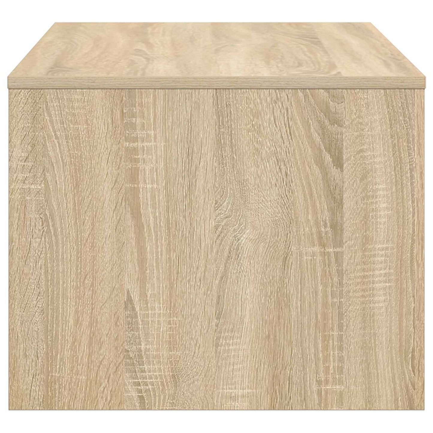 Salontafel Sonoma Eiken 80 x 50 x 40 cm Bewerkt hout is nu te koop bij PeponiXL, paradijselijk wonen!