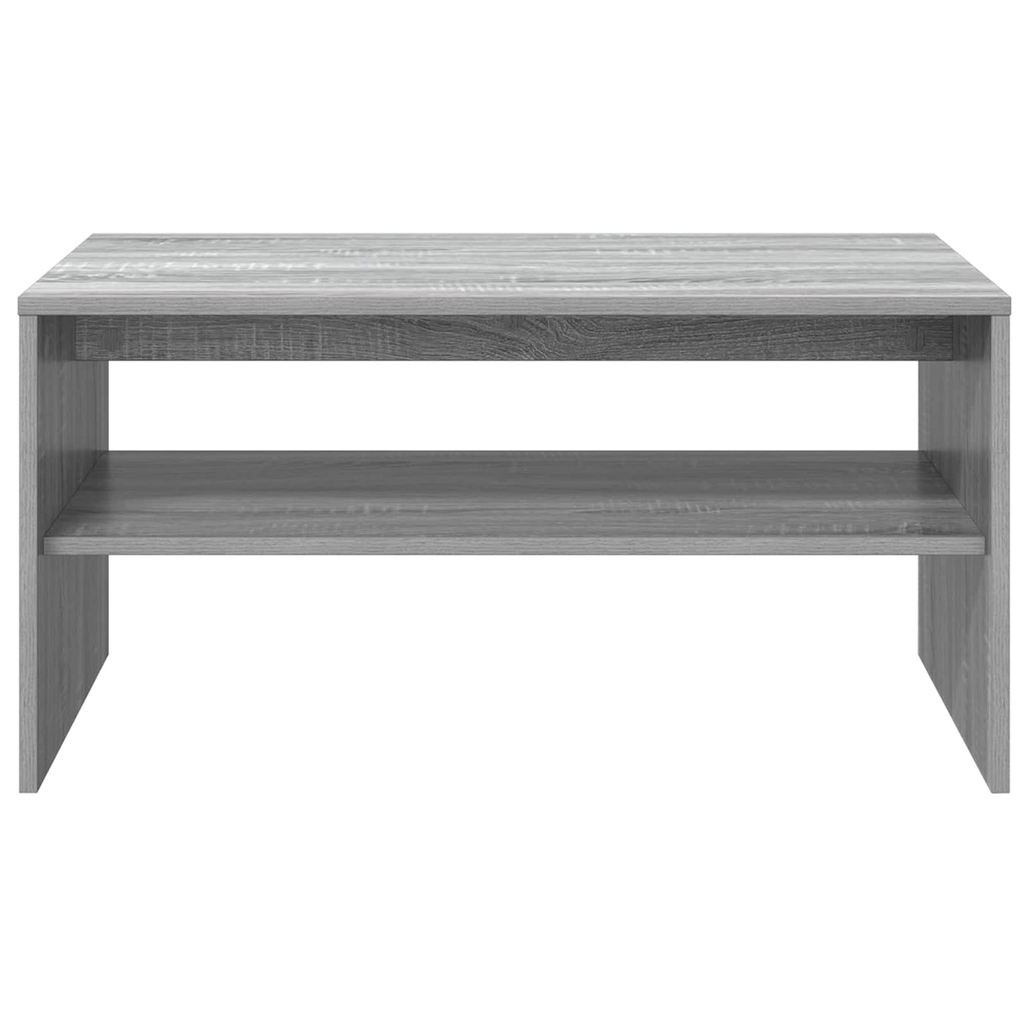Salontafel Grijs Sonoma 80 x 50 x 40 cm Bewerkt hout is nu te koop bij PeponiXL, paradijselijk wonen!