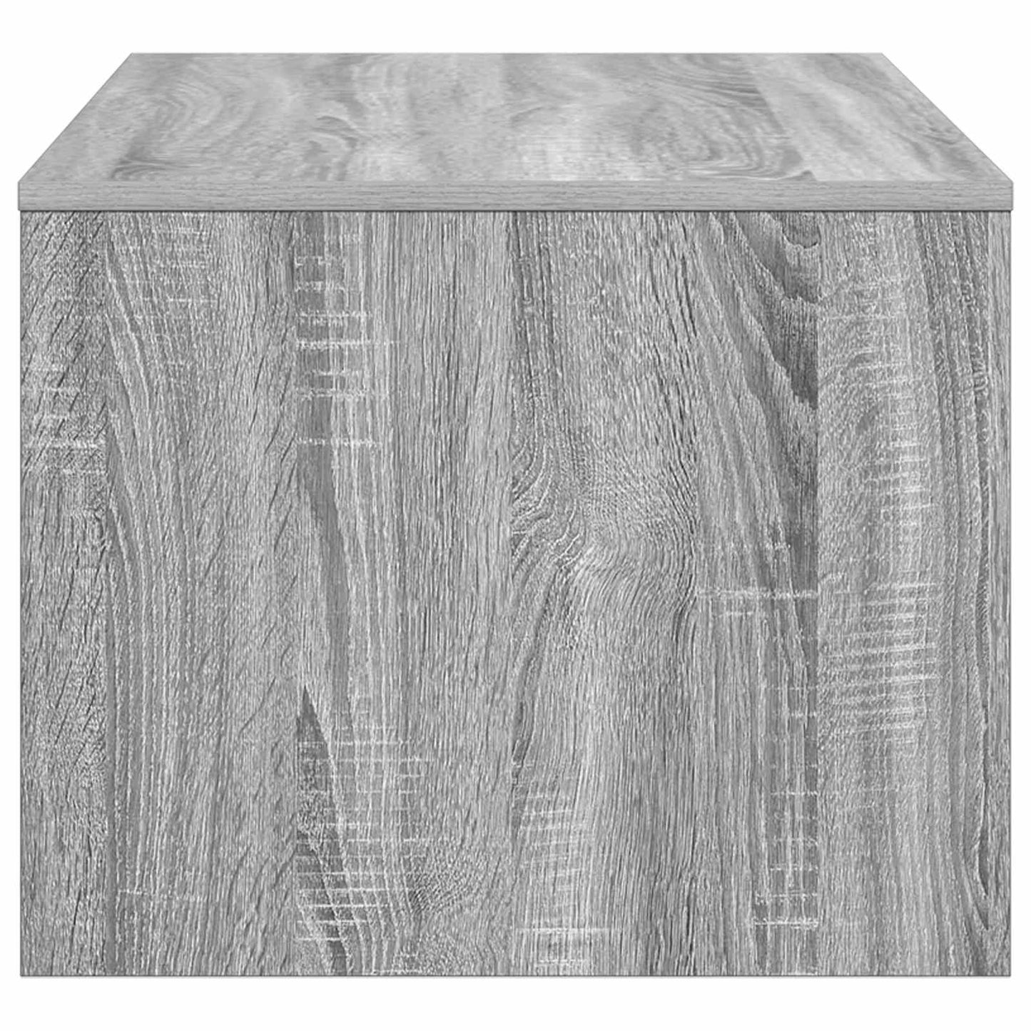 Salontafel Grijs Sonoma 80 x 50 x 40 cm Bewerkt hout is nu te koop bij PeponiXL, paradijselijk wonen!