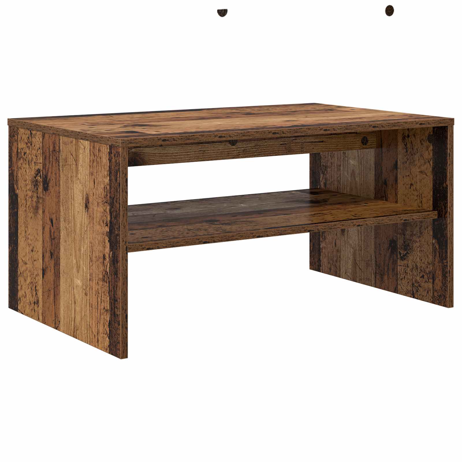 Salontafel Oudhout 80 x 50 x 40 cm Bewerkt hout is nu te koop bij PeponiXL, paradijselijk wonen!