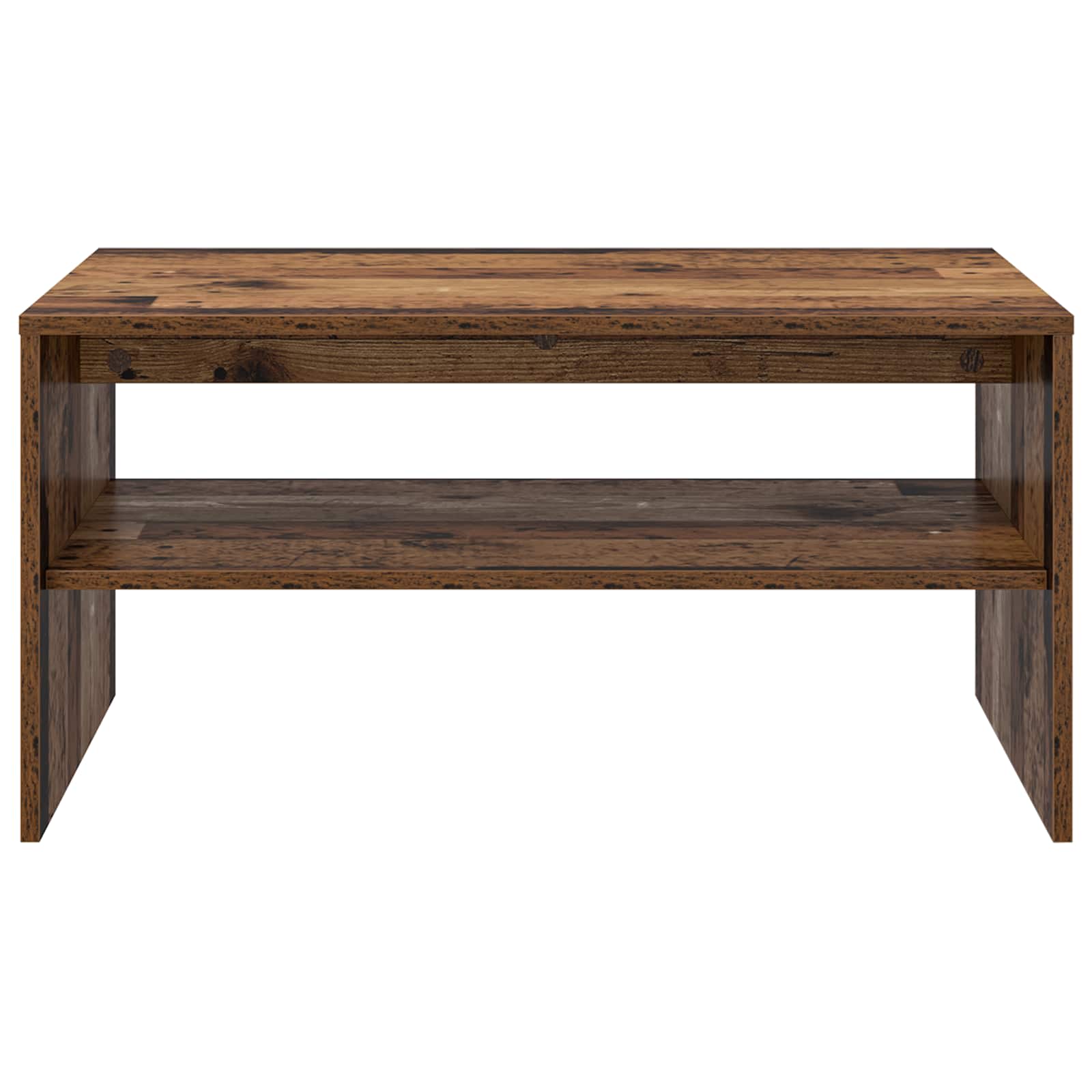 Salontafel Oudhout 80 x 50 x 40 cm Bewerkt hout is nu te koop bij PeponiXL, paradijselijk wonen!