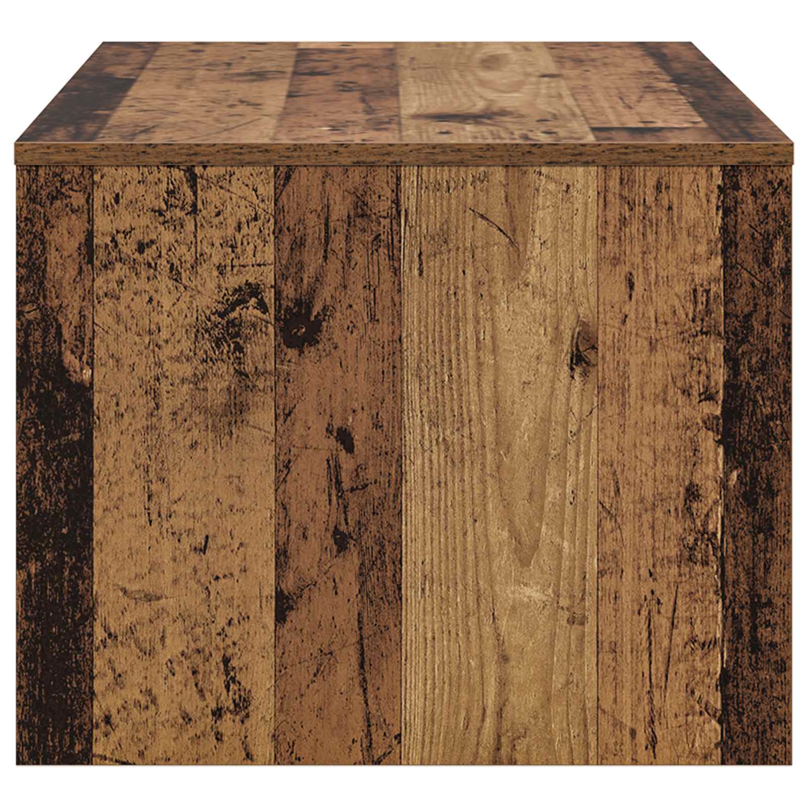 Salontafel Oudhout 80 x 50 x 40 cm Bewerkt hout is nu te koop bij PeponiXL, paradijselijk wonen!