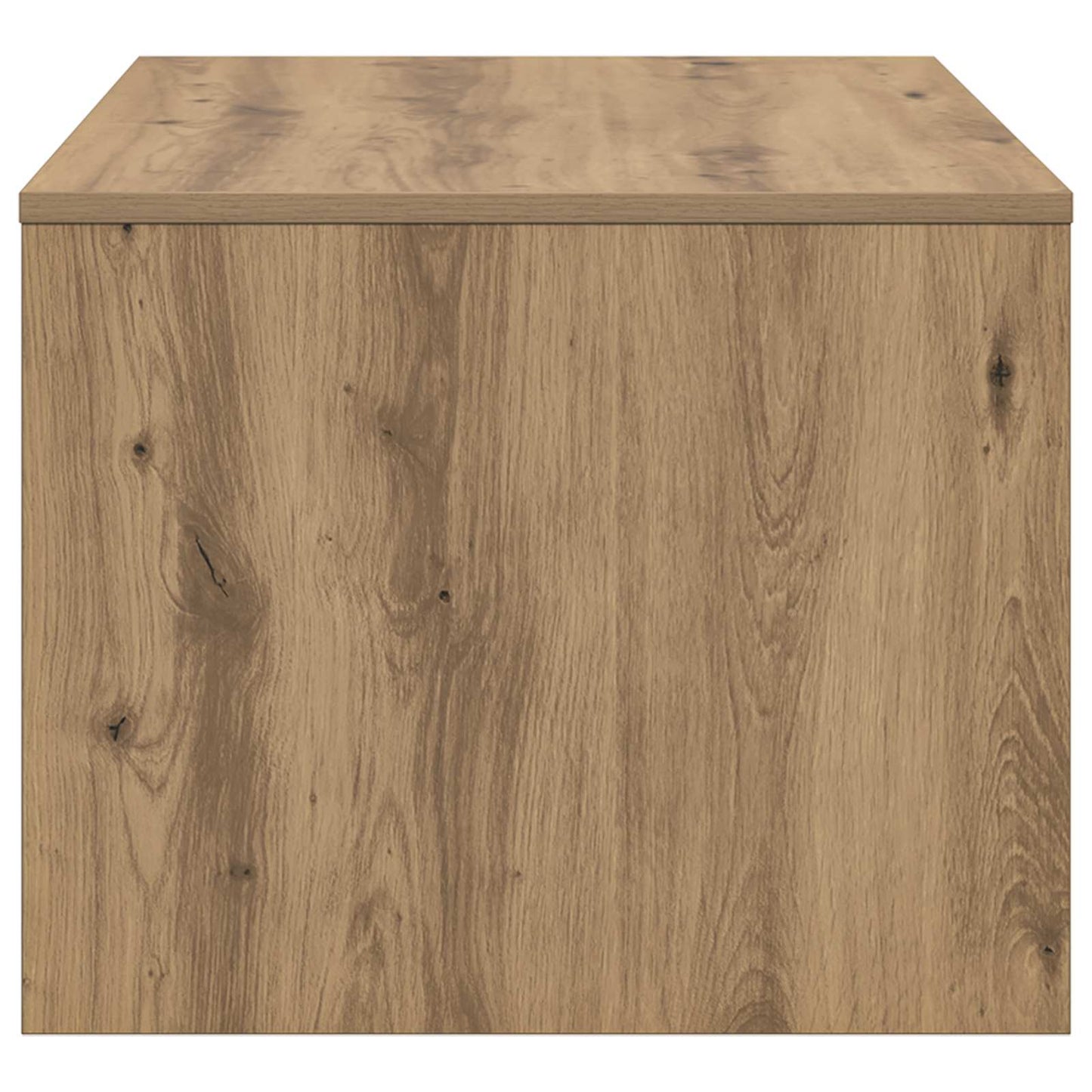 Salontafel Artisan Eiken 80 x 50 x 40 cm Bewerkt hout is nu te koop bij PeponiXL, paradijselijk wonen!
