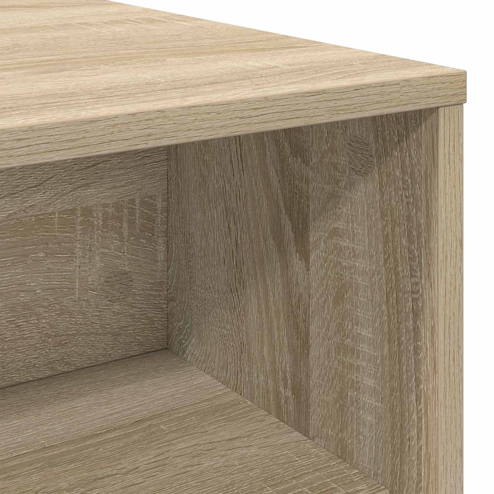Salontafel Sonoma Eiken 100 x 50 x 40 cm Bewerkt hout is nu te koop bij PeponiXL, paradijselijk wonen!