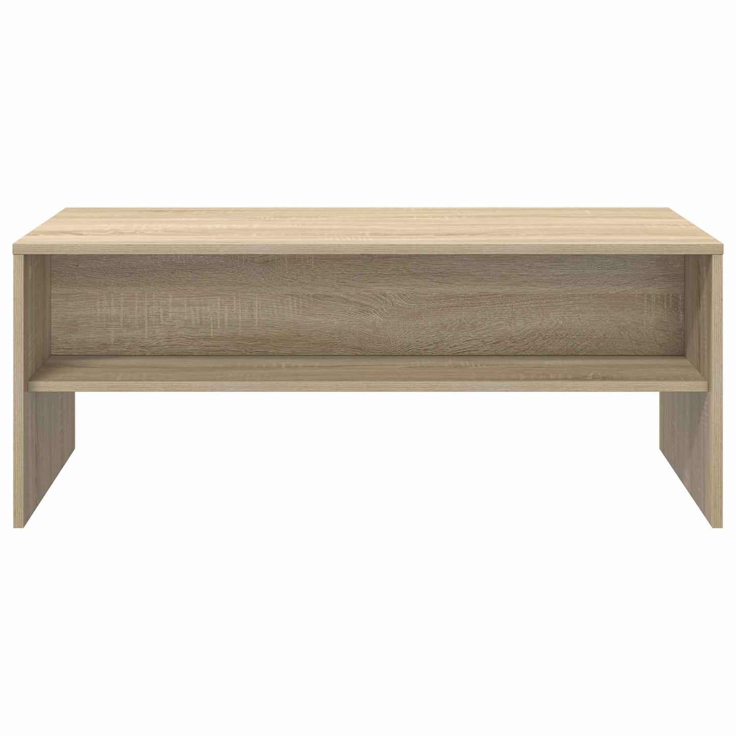 Salontafel Sonoma Eiken 100 x 50 x 40 cm Bewerkt hout is nu te koop bij PeponiXL, paradijselijk wonen!