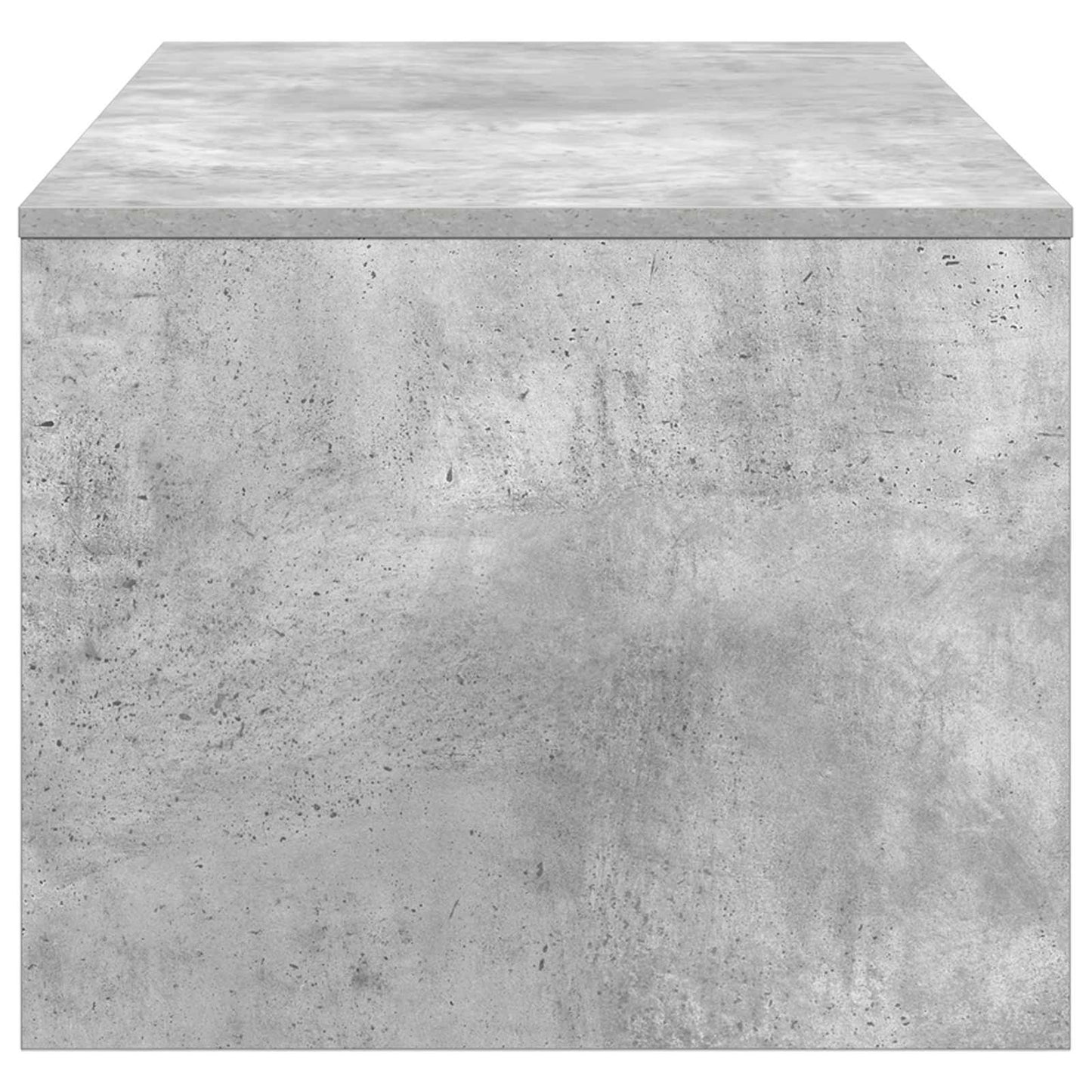 Salontafel Beton Grijs 100 x 50 x 40 cm Bewerkt hout is nu te koop bij PeponiXL, paradijselijk wonen!