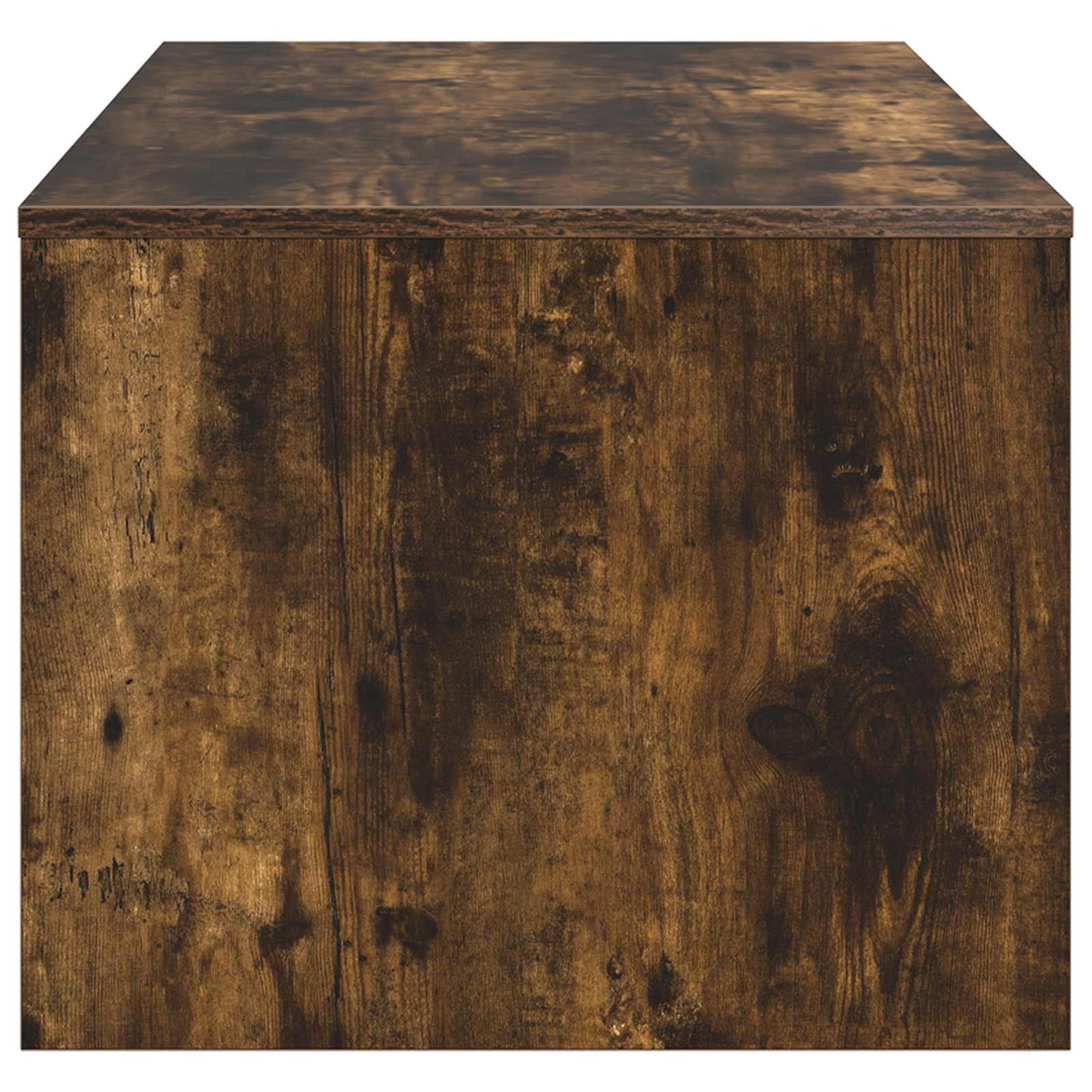 Salontafel Gerookt eiken 100 x 50 x 40 cm Bewerkt hout is nu te koop bij PeponiXL, paradijselijk wonen!