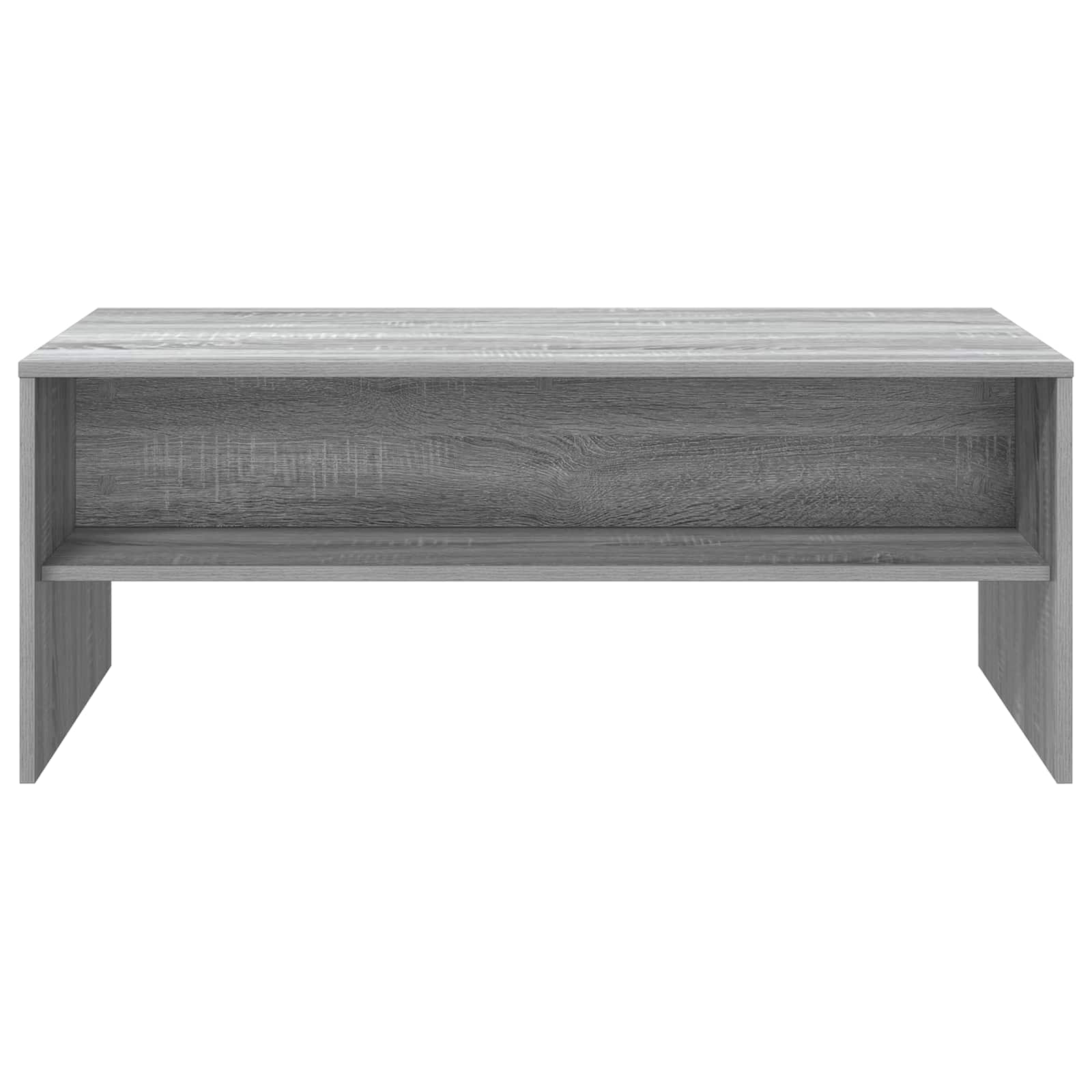 Salontafel Grijs Sonoma 100 x 50 x 40 cm Bewerkt hout is nu te koop bij PeponiXL, paradijselijk wonen!