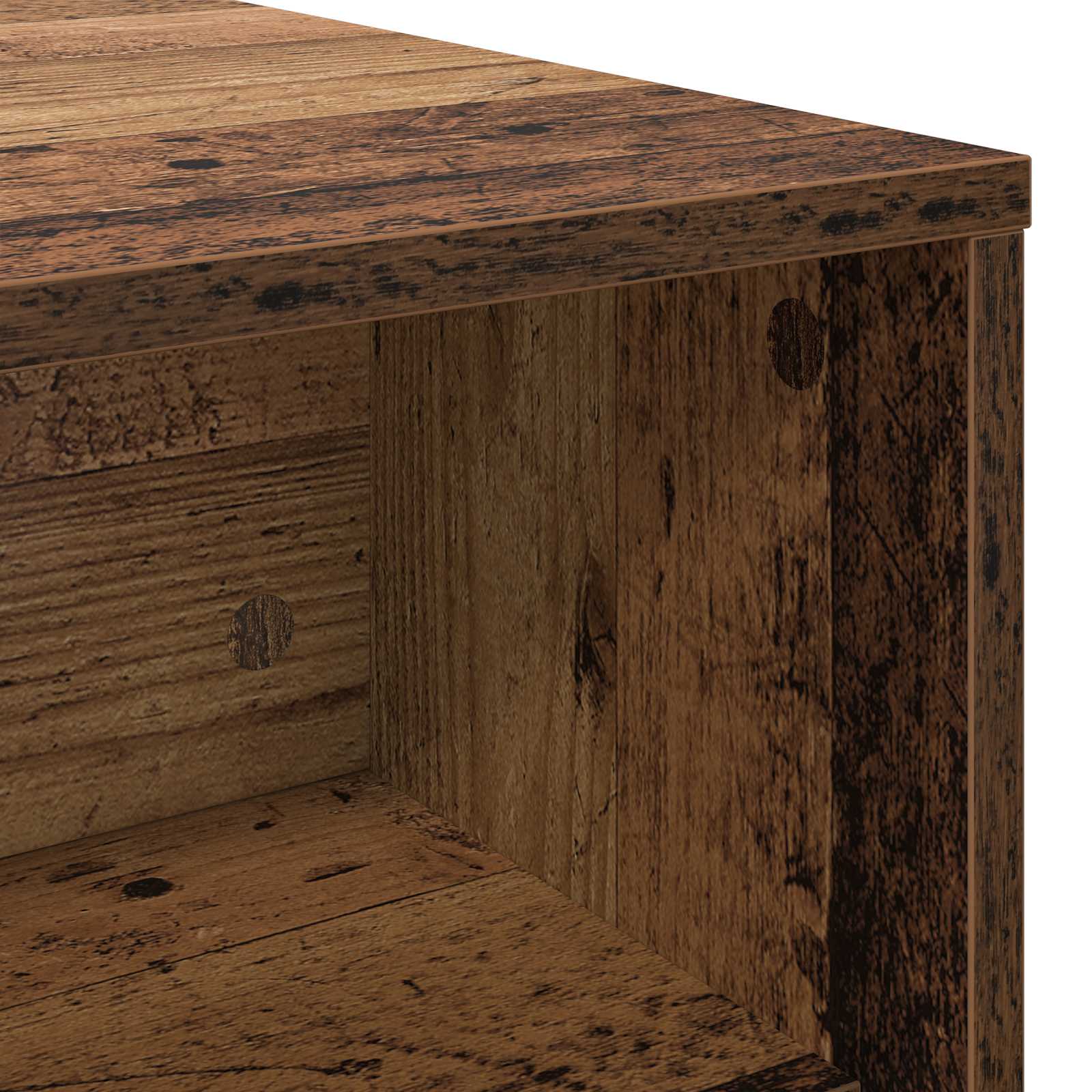 Salontafel Oudhout 100 x 50 x 40 cm Bewerkt hout is nu te koop bij PeponiXL, paradijselijk wonen!