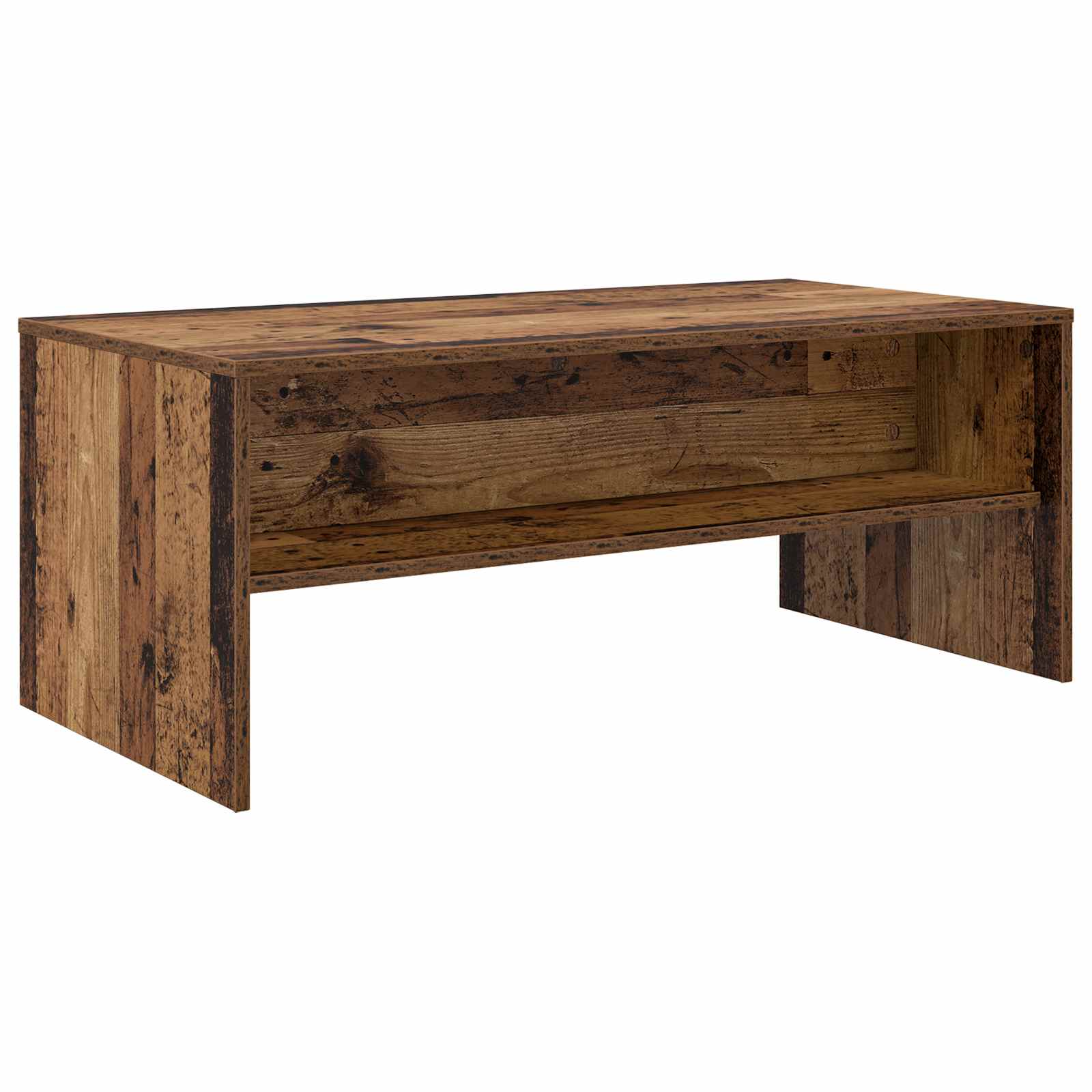 Salontafel Oudhout 100 x 50 x 40 cm Bewerkt hout is nu te koop bij PeponiXL, paradijselijk wonen!