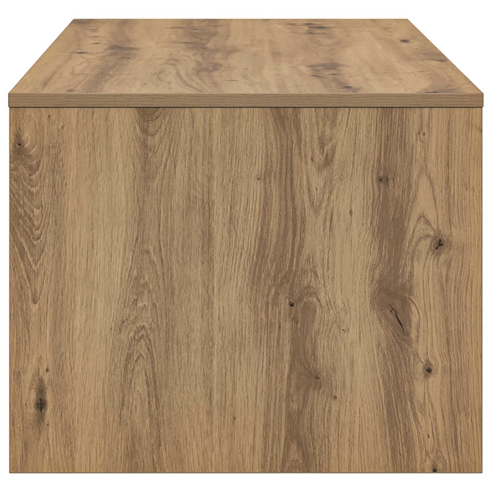 Salontafel Artisan Eiken 100 x 50 x 40 cm Bewerkt hout is nu te koop bij PeponiXL, paradijselijk wonen!