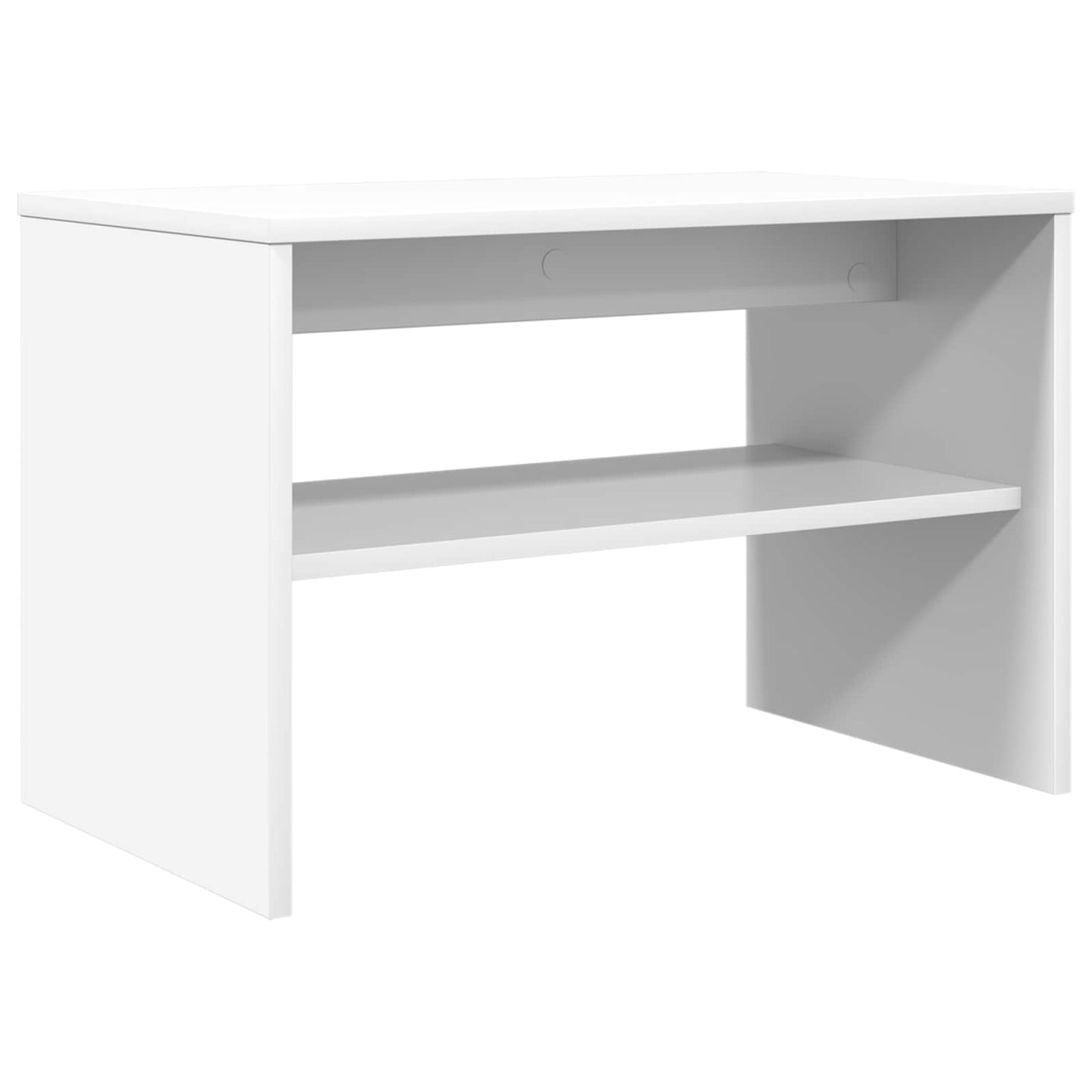 TV-kast Wit 60 x 35 x 40 cm Bewerkt hout is nu te koop bij PeponiXL, paradijselijk wonen!