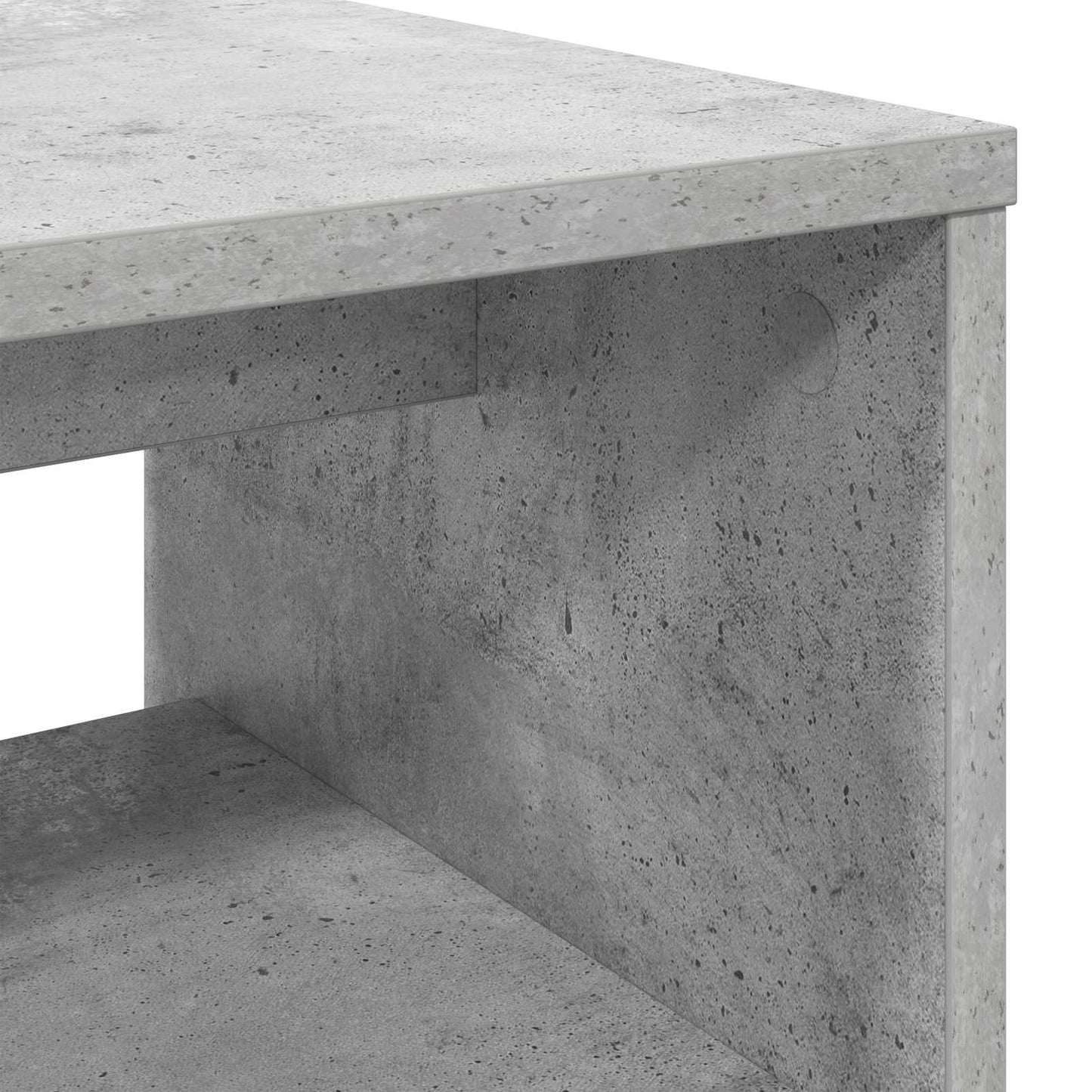 TV-kast Beton Grijs 60 x 35 x 40 cm Bewerkt hout is nu te koop bij PeponiXL, paradijselijk wonen!