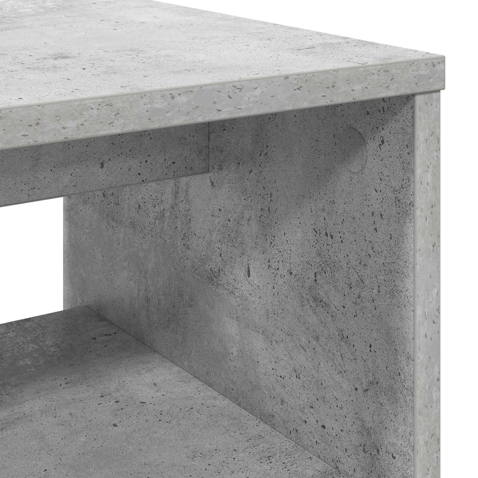 TV-kast Beton Grijs 60 x 35 x 40 cm Bewerkt hout is nu te koop bij PeponiXL, paradijselijk wonen!
