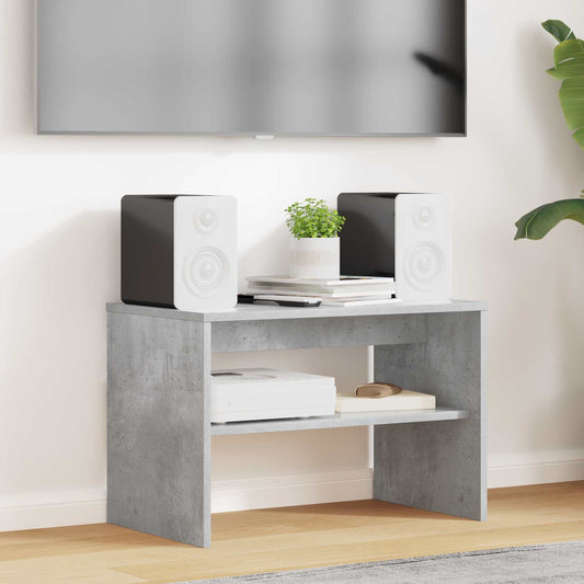 TV-kast Beton Grijs 60 x 35 x 40 cm Bewerkt hout is nu te koop bij PeponiXL, paradijselijk wonen!