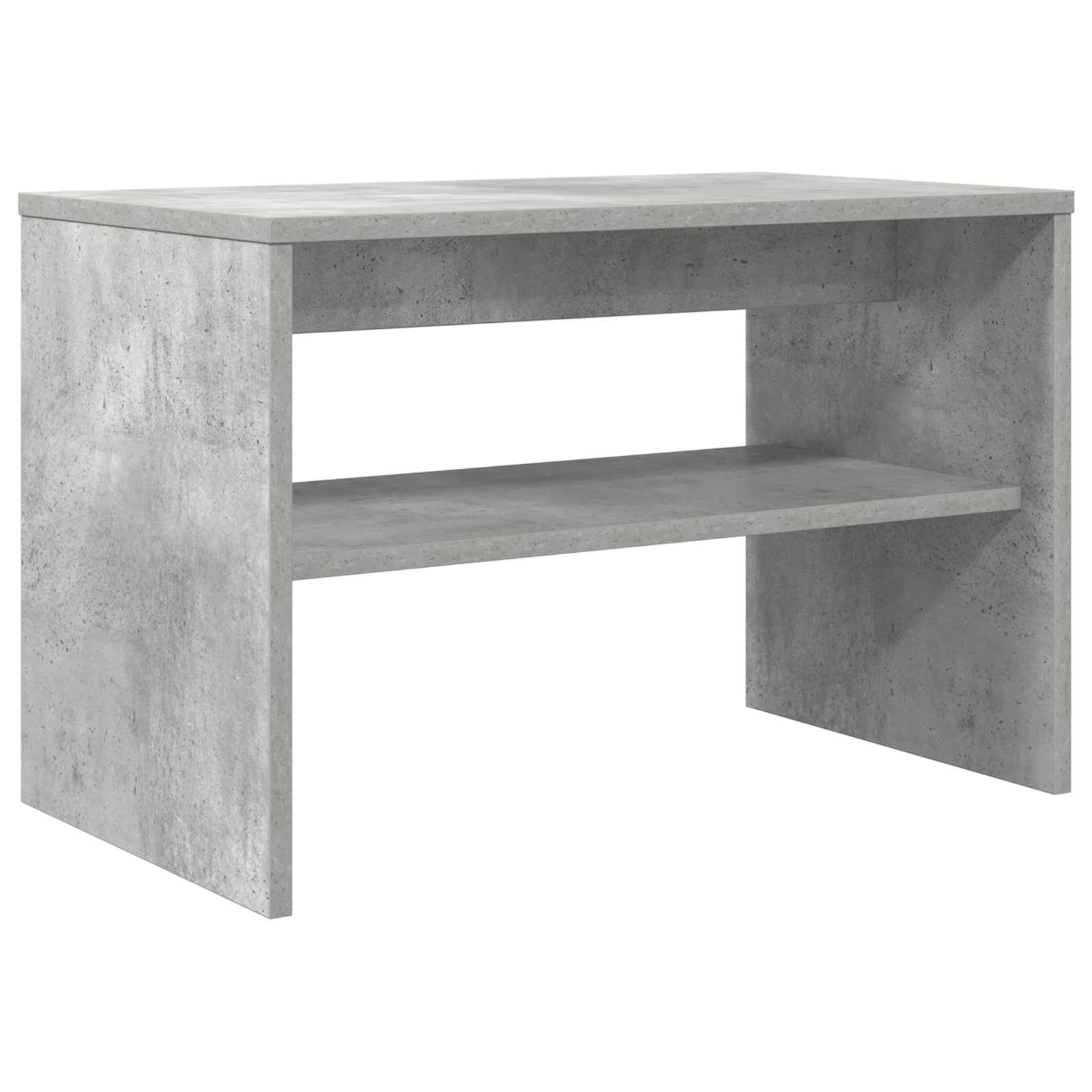 TV-kast Beton Grijs 60 x 35 x 40 cm Bewerkt hout is nu te koop bij PeponiXL, paradijselijk wonen!