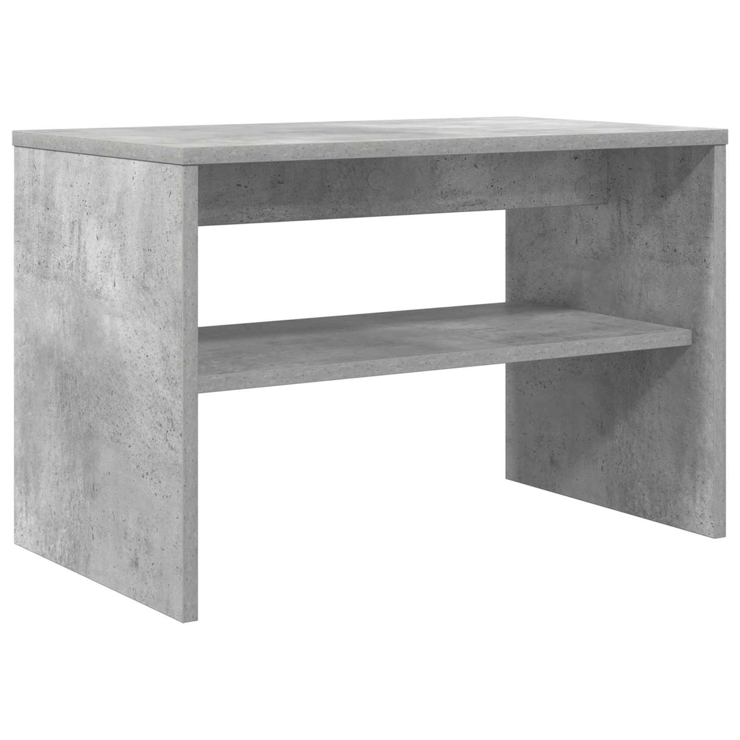 TV-kast Beton Grijs 60 x 35 x 40 cm Bewerkt hout is nu te koop bij PeponiXL, paradijselijk wonen!