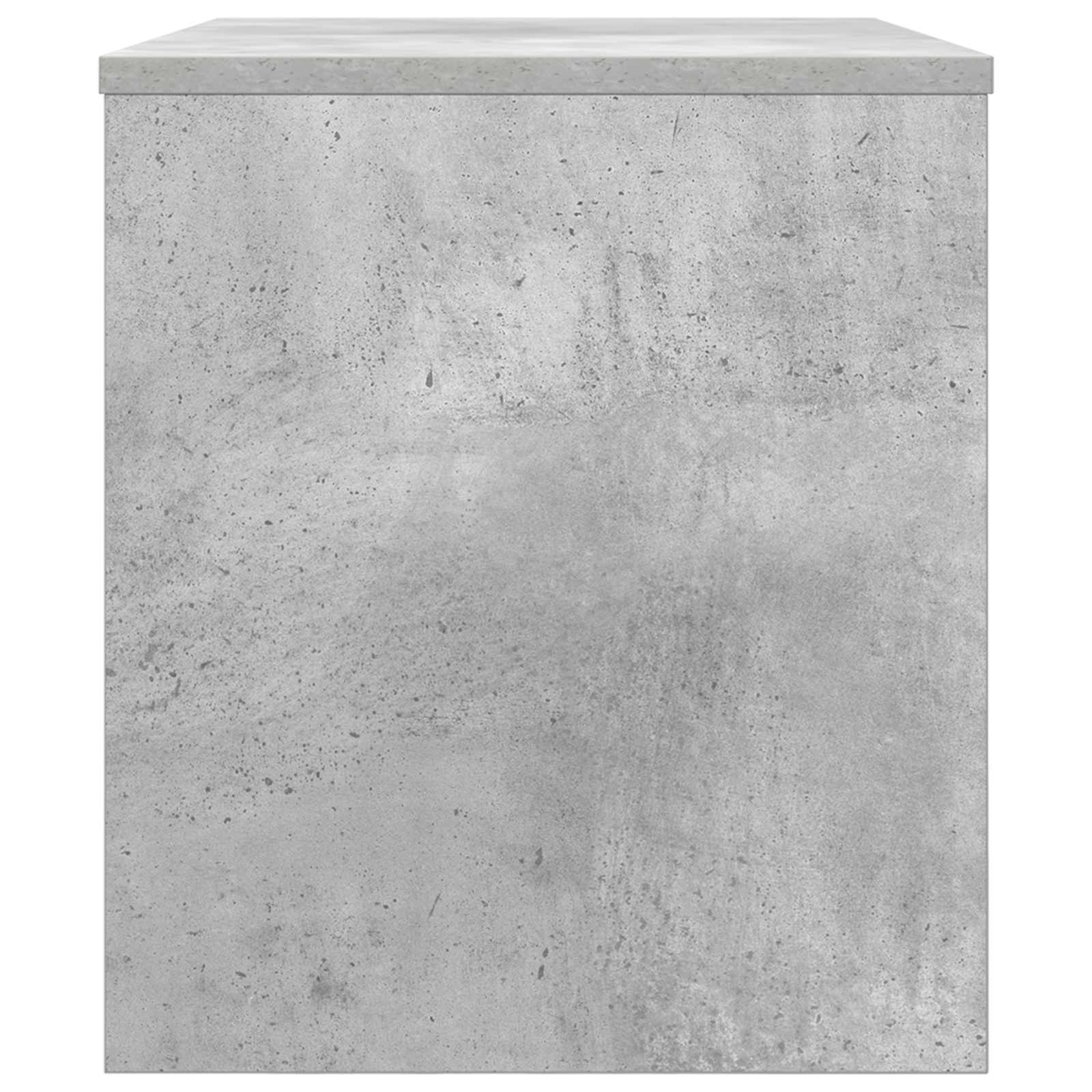 TV-kast Beton Grijs 60 x 35 x 40 cm Bewerkt hout is nu te koop bij PeponiXL, paradijselijk wonen!
