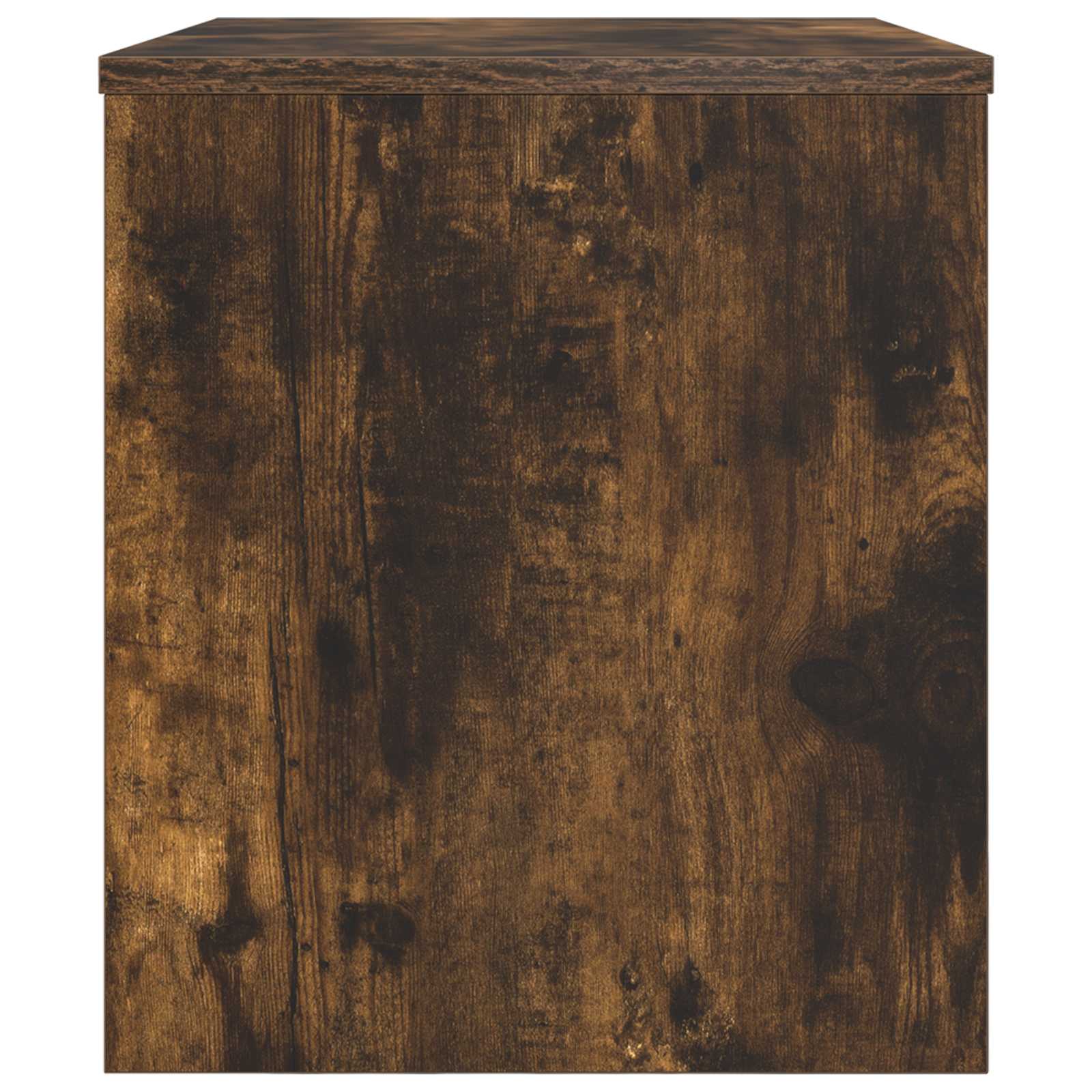TV-kast Gerookt eiken 60 x 35 x 40 cm Bewerkt hout is nu te koop bij PeponiXL, paradijselijk wonen!