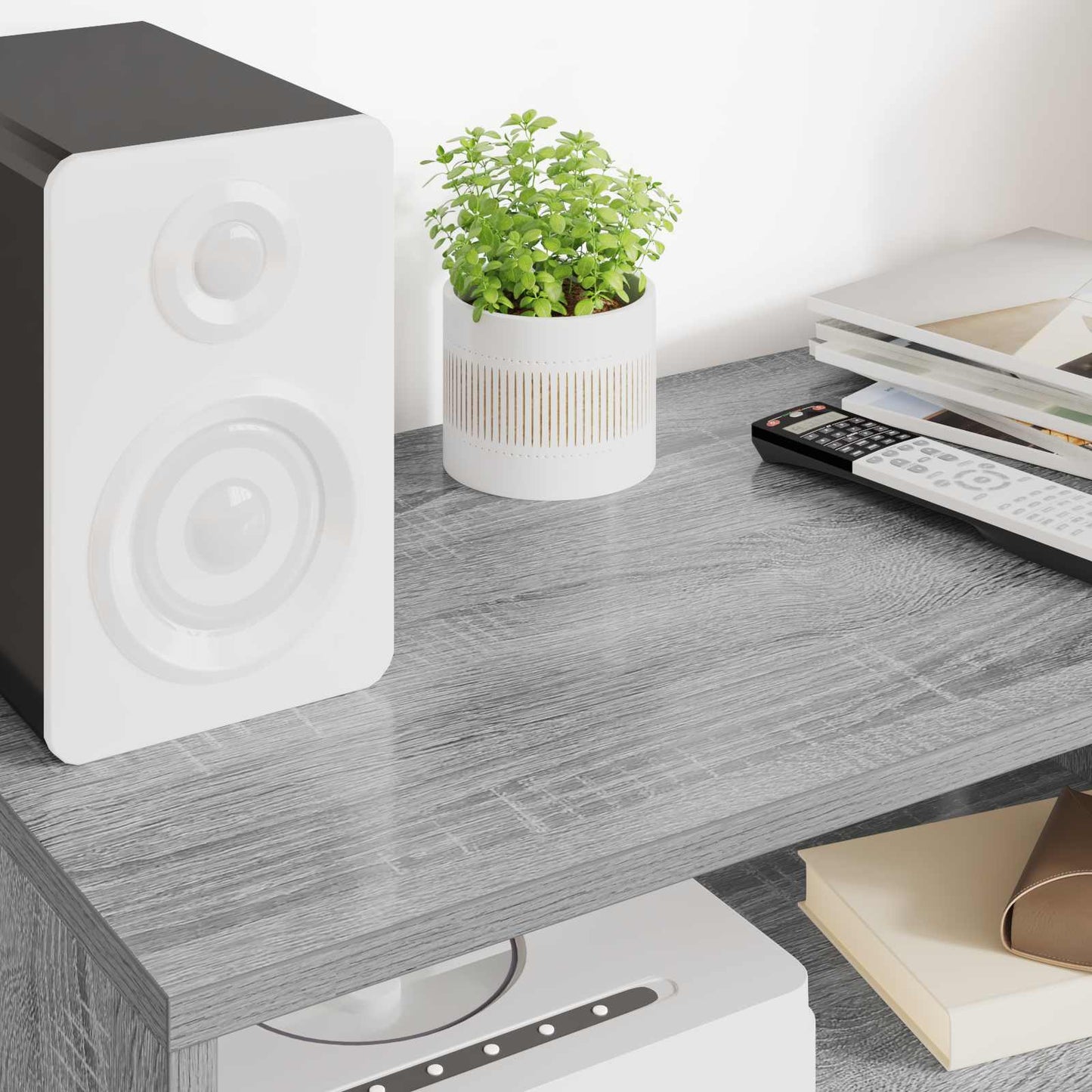 TV-kast Grijs Sonoma 60 x 35 x 40 cm Bewerkt hout is nu te koop bij PeponiXL, paradijselijk wonen!