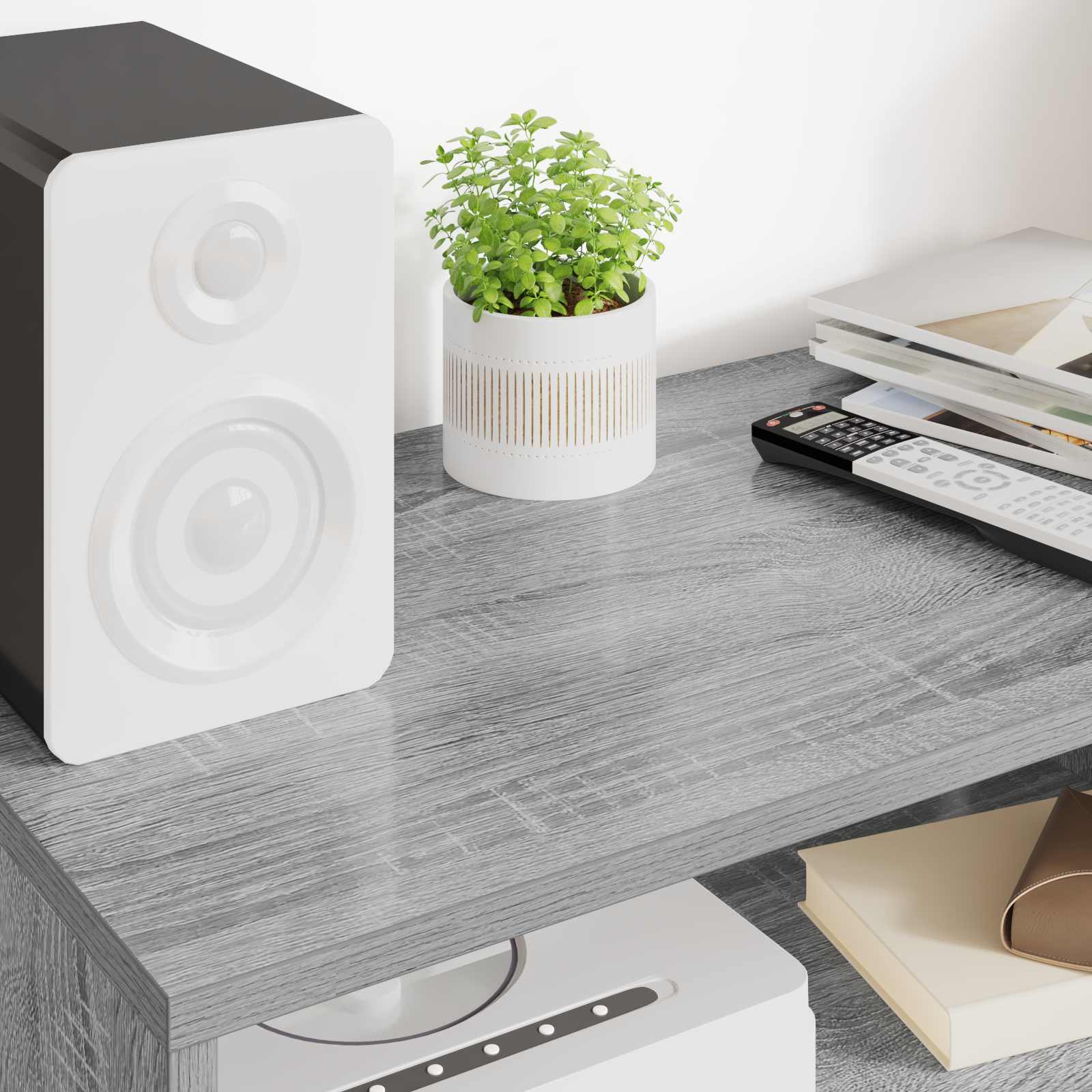 TV-kast Grijs Sonoma 60 x 35 x 40 cm Bewerkt hout is nu te koop bij PeponiXL, paradijselijk wonen!