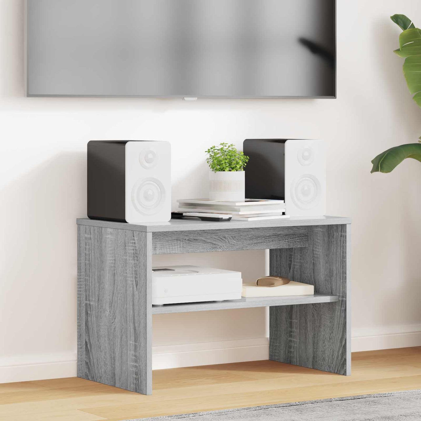 TV-kast Grijs Sonoma 60 x 35 x 40 cm Bewerkt hout is nu te koop bij PeponiXL, paradijselijk wonen!