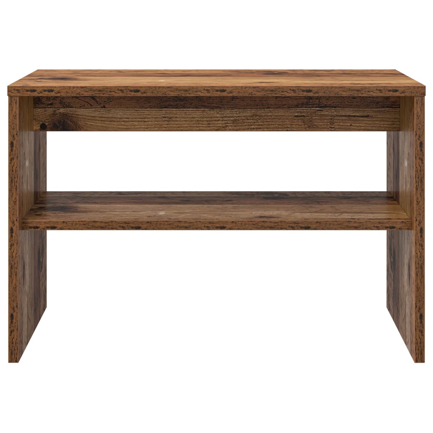 TV-kast Oudhout 60 x 35 x 40 cm Bewerkt hout is nu te koop bij PeponiXL, paradijselijk wonen!
