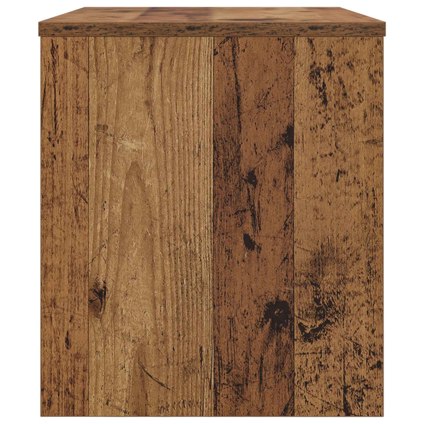 TV-kast Oudhout 60 x 35 x 40 cm Bewerkt hout is nu te koop bij PeponiXL, paradijselijk wonen!