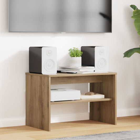 TV-kast Artisan Eiken 60 x 35 x 40 cm Bewerkt hout is nu te koop bij PeponiXL, paradijselijk wonen!