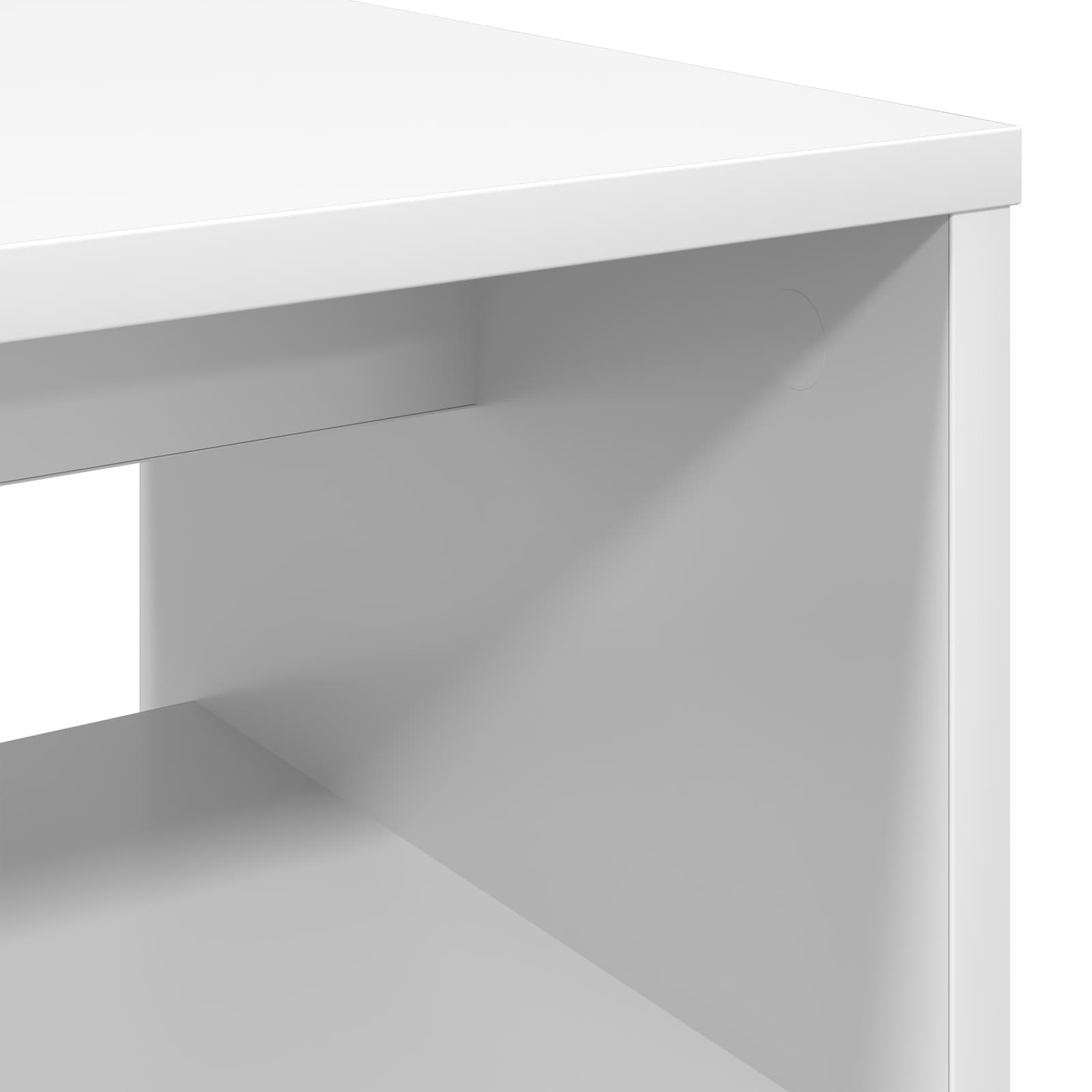 TV-kast Wit 80 x 35 x 40 cm Bewerkt hout is nu te koop bij PeponiXL, paradijselijk wonen!