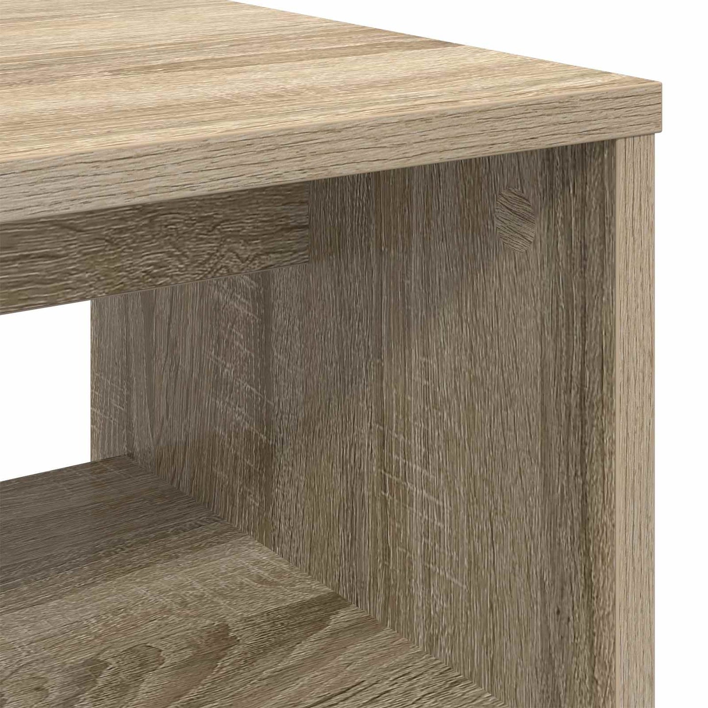TV-kast Sonoma Eiken 80 x 35 x 40 cm Bewerkt hout is nu te koop bij PeponiXL, paradijselijk wonen!