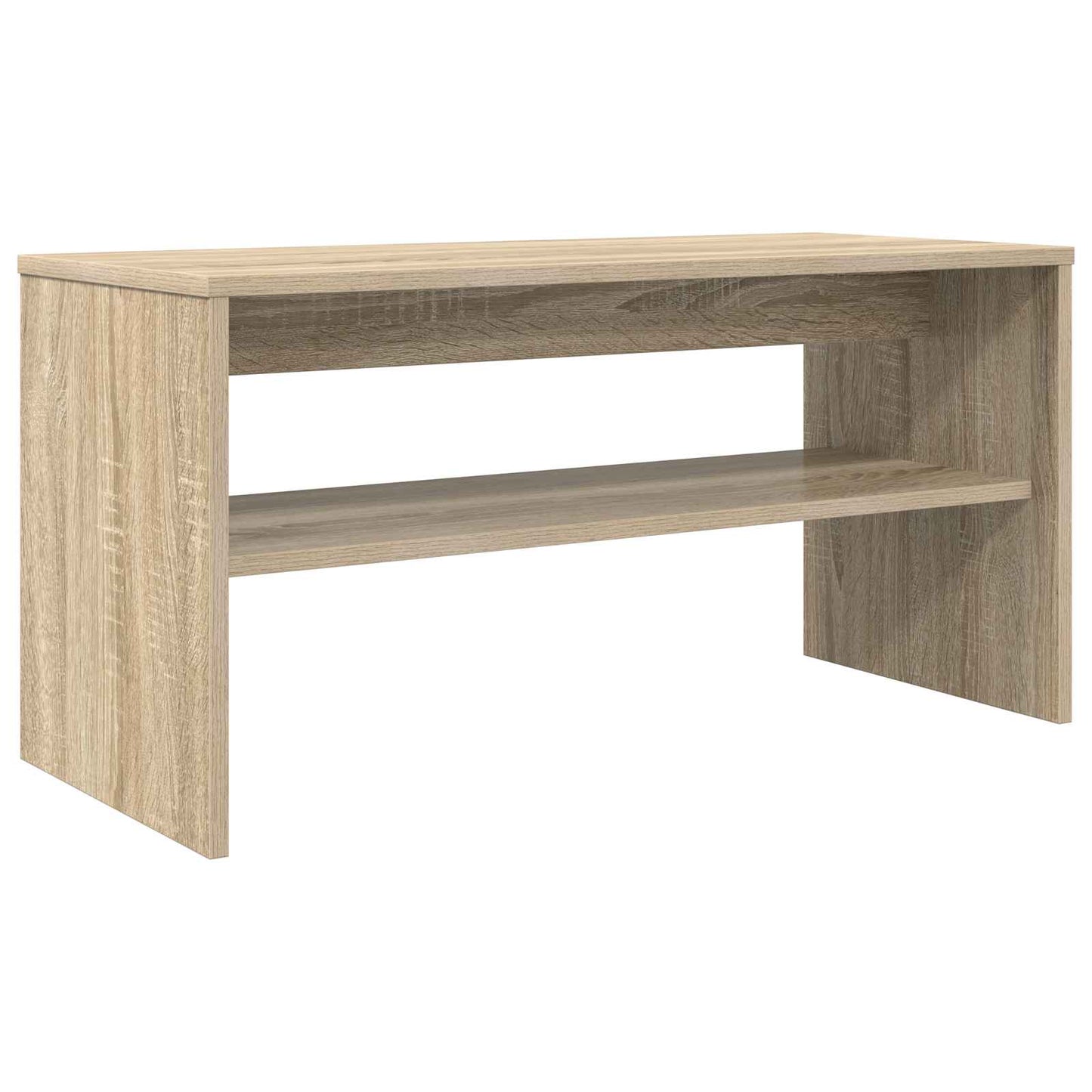 TV-kast Sonoma Eiken 80 x 35 x 40 cm Bewerkt hout is nu te koop bij PeponiXL, paradijselijk wonen!