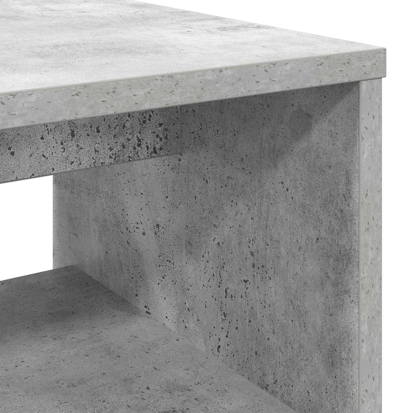 TV-kast Beton Grijs 80 x 35 x 40 cm Bewerkt hout is nu te koop bij PeponiXL, paradijselijk wonen!