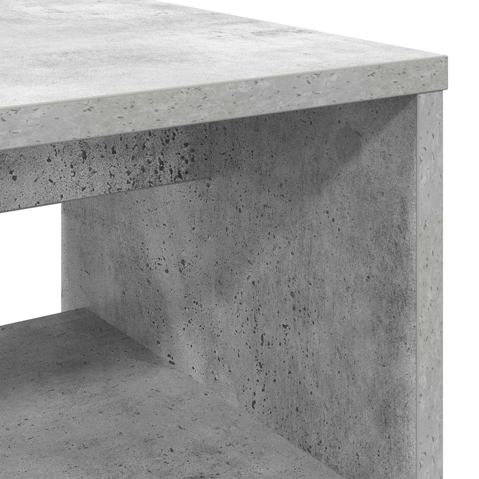 TV-kast Beton Grijs 80 x 35 x 40 cm Bewerkt hout is nu te koop bij PeponiXL, paradijselijk wonen!