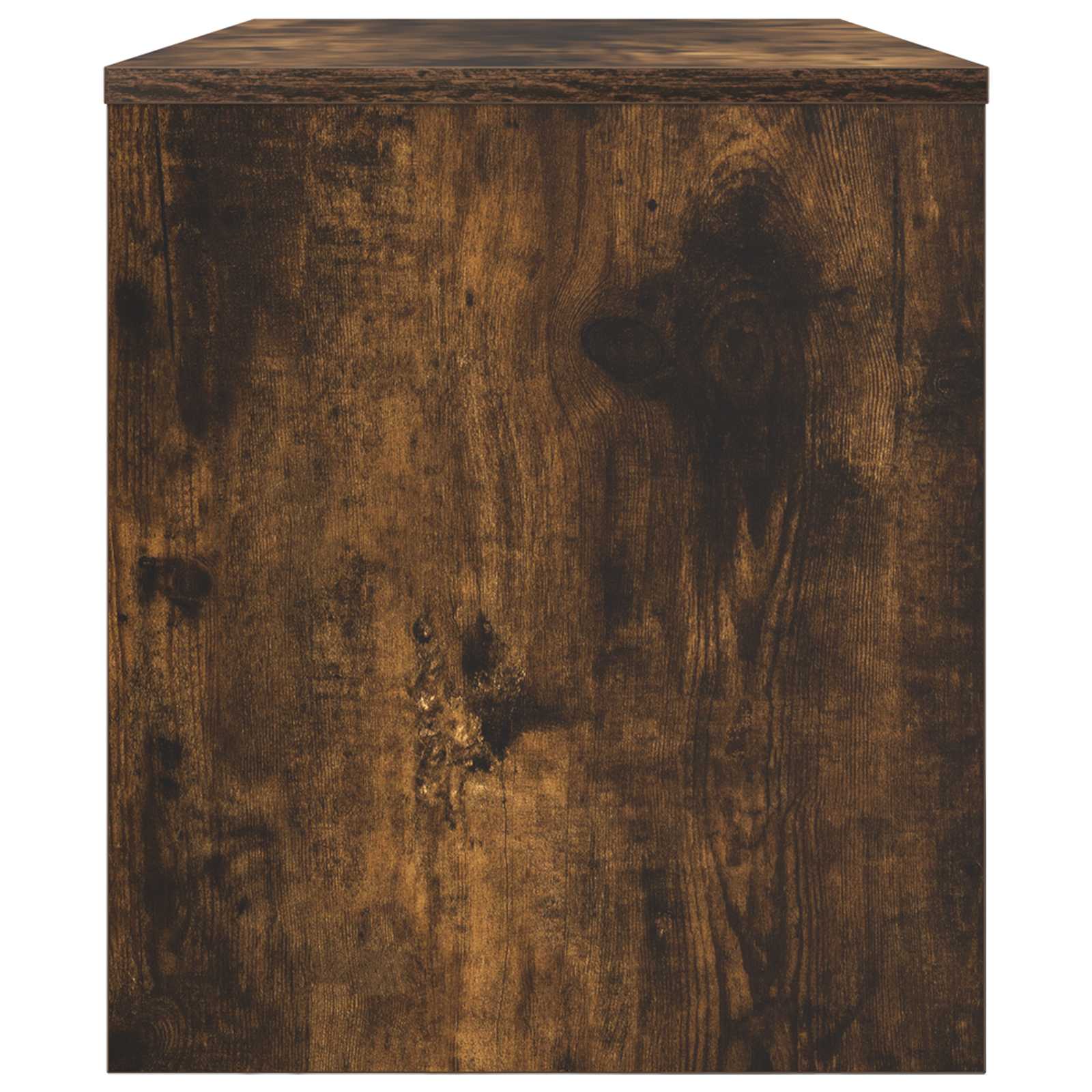 TV-kast Gerookt eiken 80 x 35 x 40 cm Bewerkt hout is nu te koop bij PeponiXL, paradijselijk wonen!