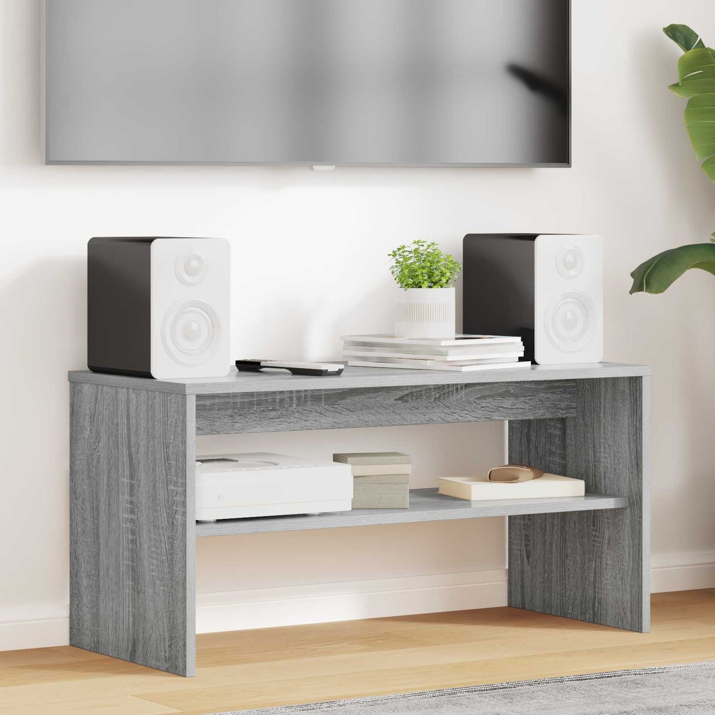TV-kast Grijs Sonoma 80 x 35 x 40 cm Bewerkt hout is nu te koop bij PeponiXL, paradijselijk wonen!