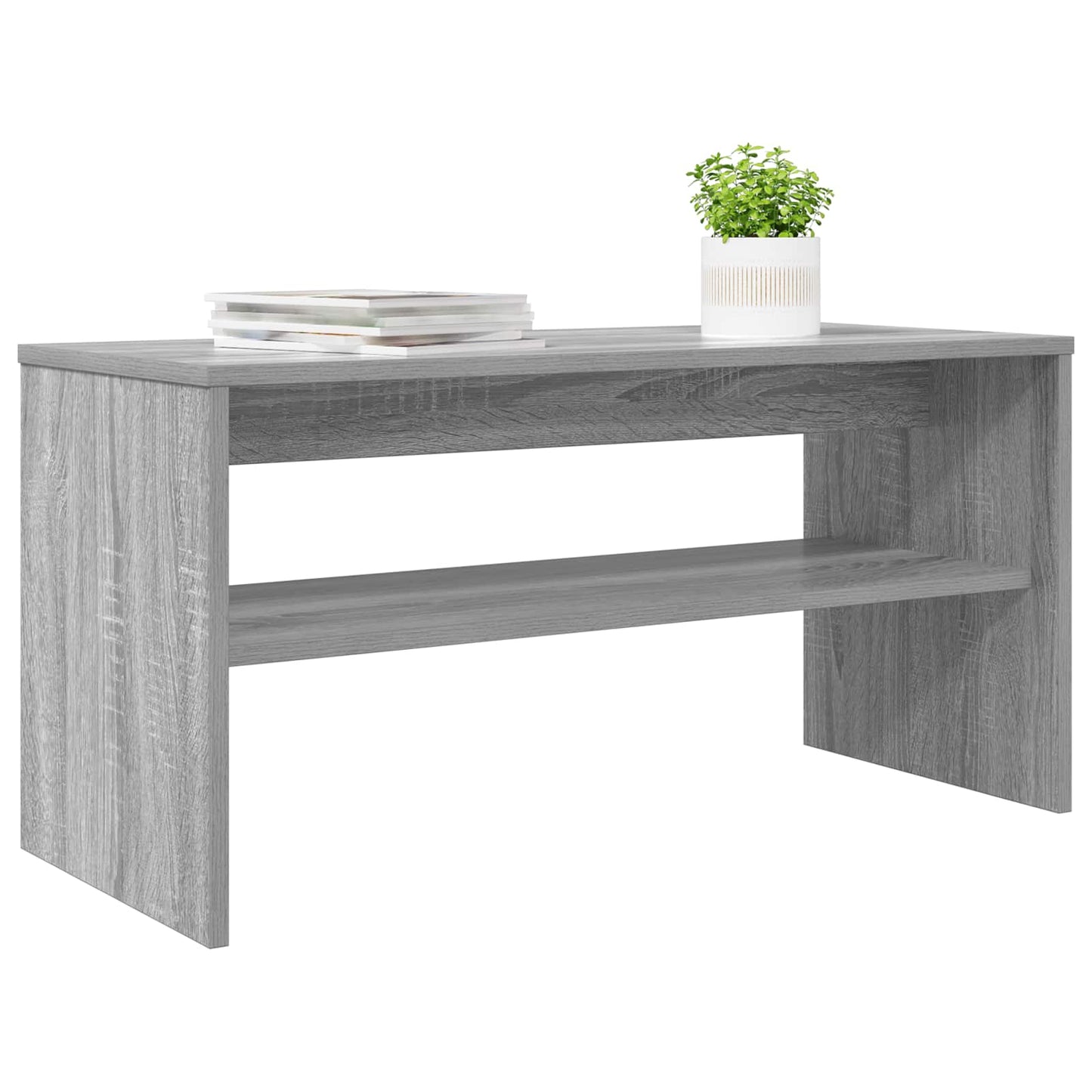 TV-kast Grijs Sonoma 80 x 35 x 40 cm Bewerkt hout is nu te koop bij PeponiXL, paradijselijk wonen!
