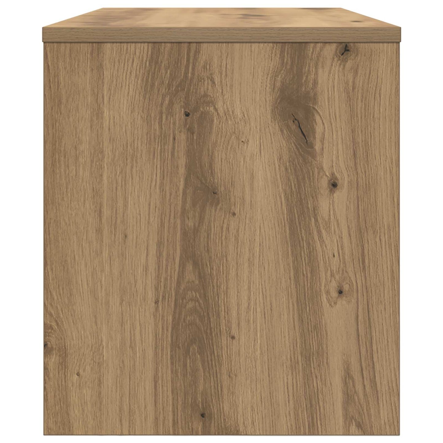 TV-kast Artisan Eiken 80 x 35 x 40 cm Bewerkt hout is nu te koop bij PeponiXL, paradijselijk wonen!