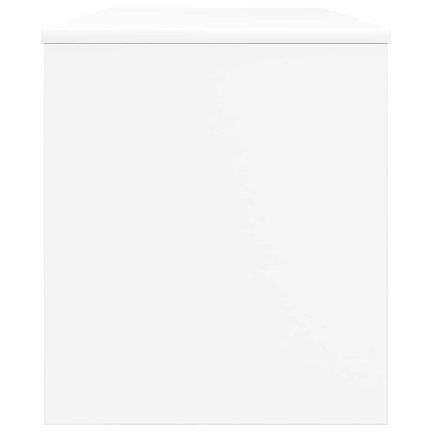 TV-kast Wit 100 x 35 x 40 cm Bewerkt hout is nu te koop bij PeponiXL, paradijselijk wonen!